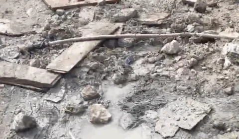 Bairros estão sem água e cano quebrado causa desperdício no Tancredo Neves