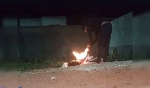 Homem queima intimação judicial, descumpre medida protetiva e é preso