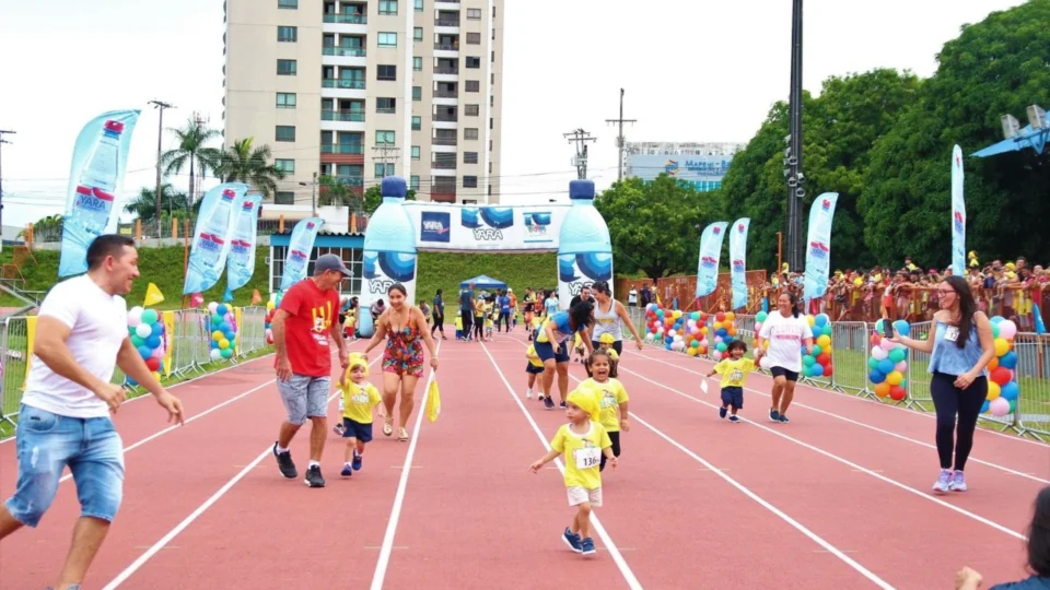 Maratona Kids: Vila Olímpica recebe mais de 400 crianças inscritas