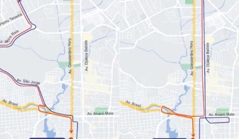 VEJA: mudança temporária de transporte e trânsito neste sábado