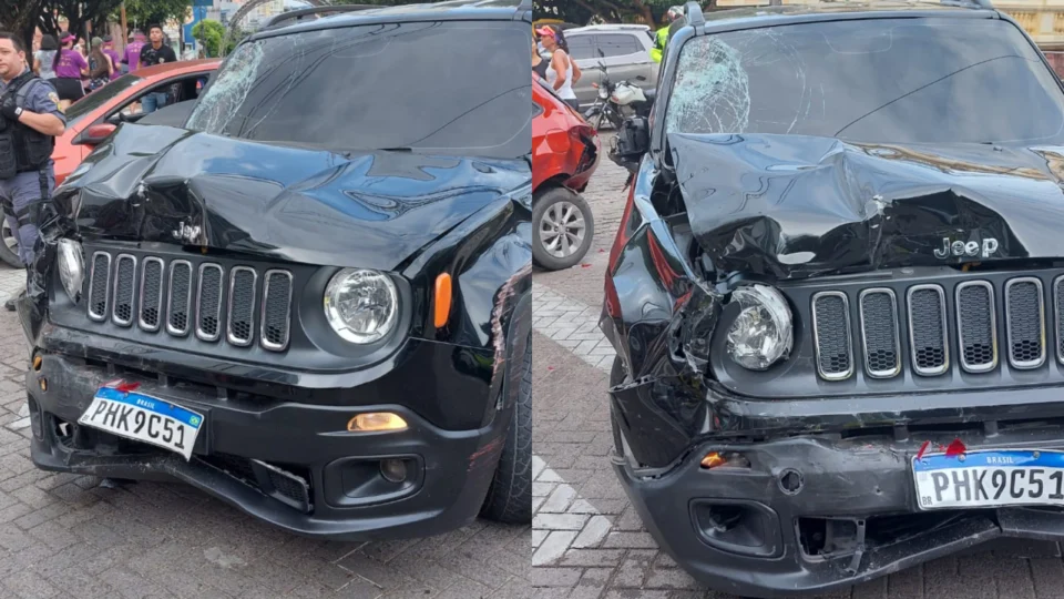 URGENTE: Possivelmente embriagado, homem mata condutor de ambulância e atropela cadeirante em Manaus