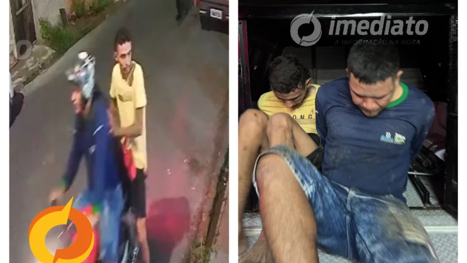 Dupla que realizou vários assaltos no Armando Mendes é presa pela ROCAM