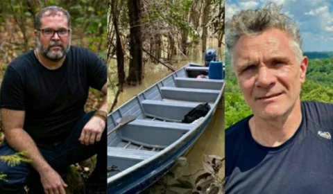 Polícia encontra lancha de Bruno e Dom; embarcação foi encontrada a 20 metros de profundidade