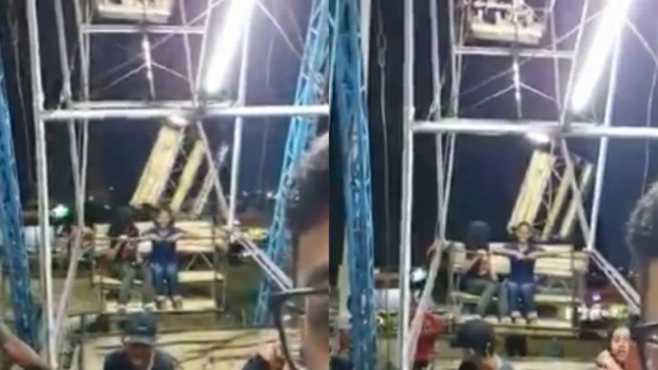 VEJA VÍDEO: Cadeira de roda gigante se solta no shopping Phelippe Daou