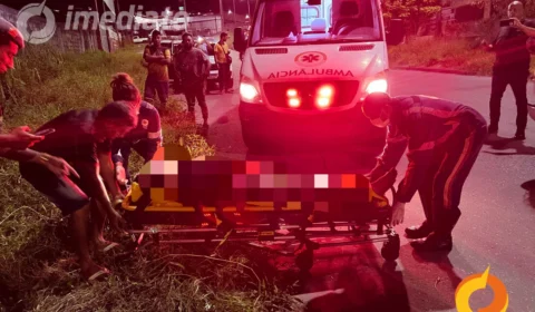 Homem é espancado após supostamente realizar assalto no Alfredo Nascimento