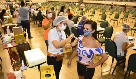 Studio 5 volta a atuar como ponto de vacinação contra a Covid-19