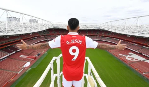 Gabriel Jesus acerta com o Arsenal por cinco temporadas