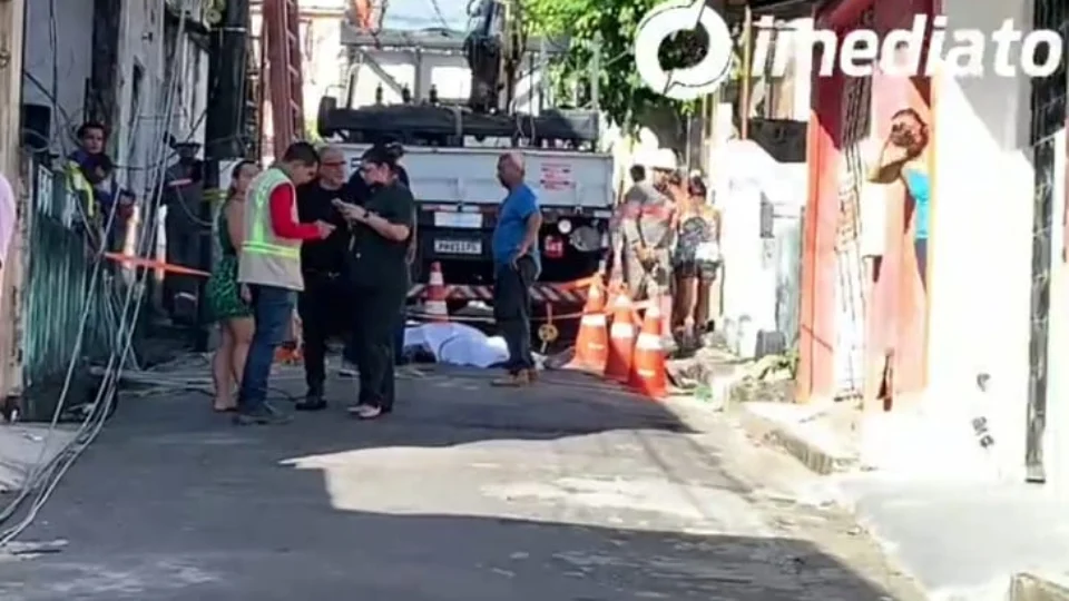 Funcionário morre enquanto trabalhava no bairro Centro
