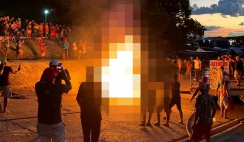 Homem é morto e queimado após ser apontado como ‘pirata do rio’ no AM; IMAGENS FORTES