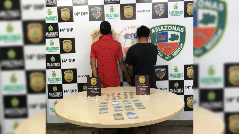 Dois jovens são presos por tráfico de drogas na Redenção