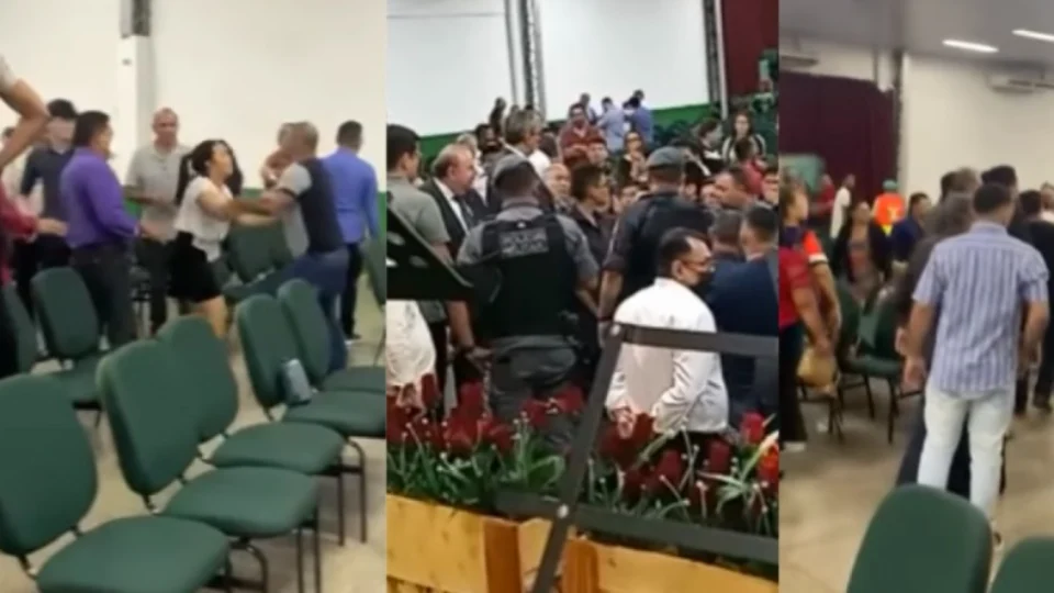 VEJA VÍDEO: após acusação de adúlterio, igreja em Manaus vira  novamente palco de confusão