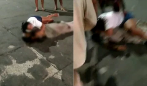 VEJA VÍDEO: mãe em desespero abraça filho morto a facadas no Amazonas