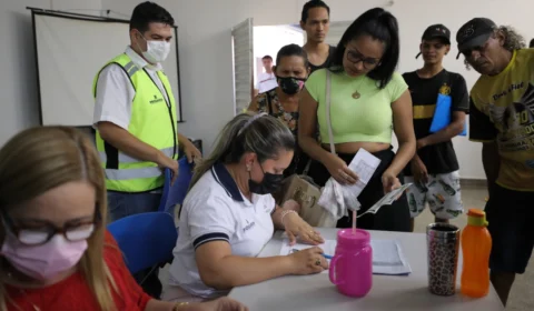 Famílias que vivem em área de risco na comunidade da Sharp serão beneficiadas