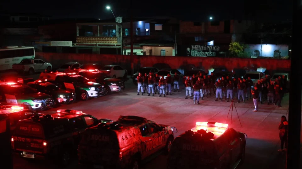 Operação para combater o tráfico de drogas é deflagrada em bairros da zona Norte de Manaus