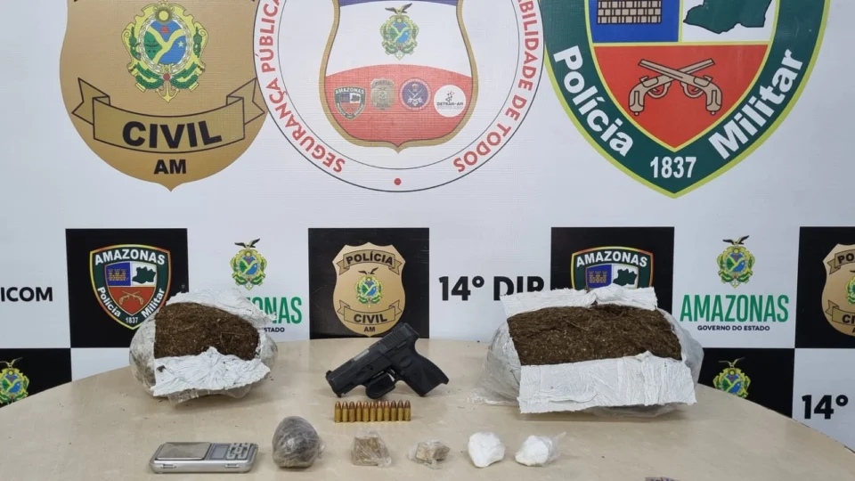 Criminoso é preso com ‘Maconha Regional’ e arma em Operação