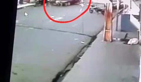 VÍDEO: Veja o momento em que criança é atropelada no Alfredo Nascimento