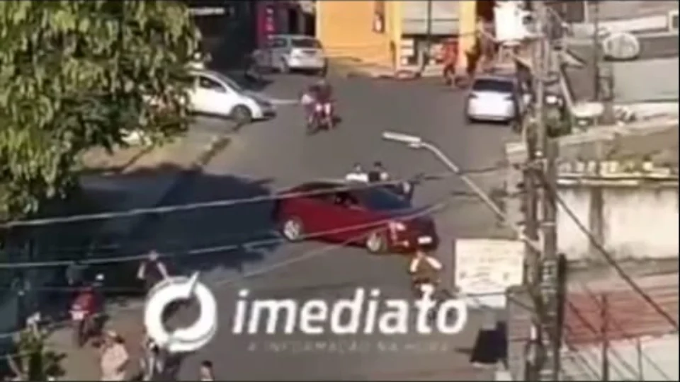 Com vítima entre a vida e a morte, atropelador de homem e criança deixa a prisão