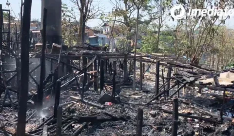 Famílias atingidas com incêndio no São Jorge têm esperança de recuperar pertences