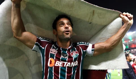 Fred se despede do futebol em partida do Fluminense contra o Ceará