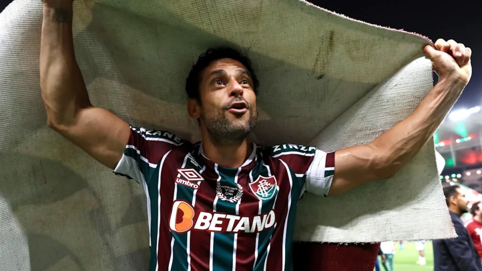 Fred se despede do futebol em partida do Fluminense contra o Ceará