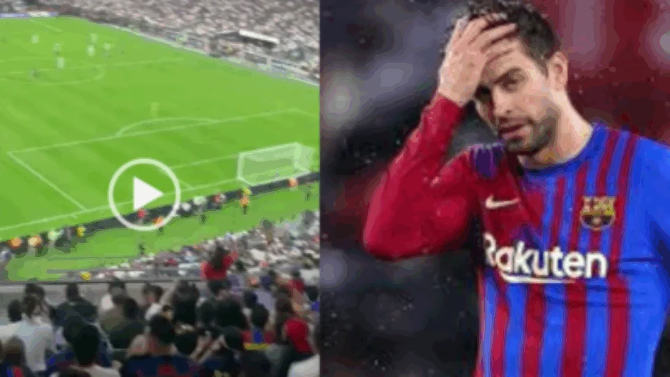VEJA VÍDEO: Torcida grita nome de Shakira toda vez que Piqué toca na bola no ‘El Clássico’