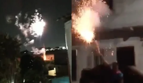 Vídeo: Noite de foguetório assusta moradores em vários bairros de Manaus