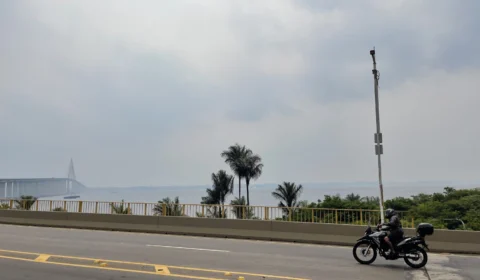 Focos de queimadas na região metropolitana deixam Manaus com baixa visibilidade