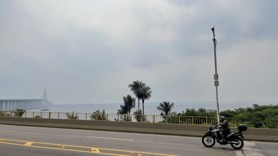 Focos de queimadas na região metropolitana deixam Manaus com baixa visibilidade
