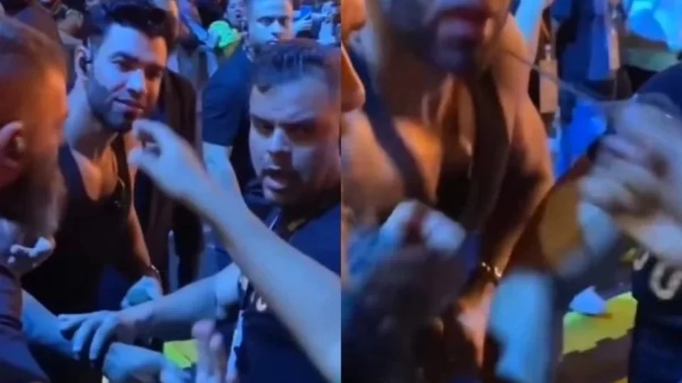 Cantor Gusttavo Lima tem colar de prata furtado em show