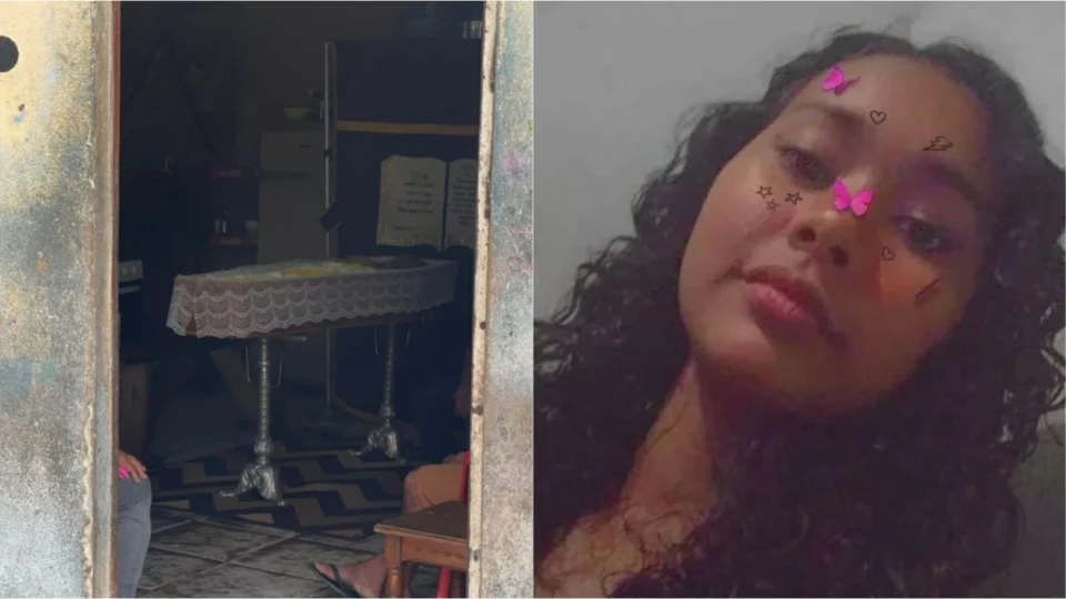 Mãe pede justiça em velório de menina de 15 anos assassinada onde padrasto é o principal suspeito