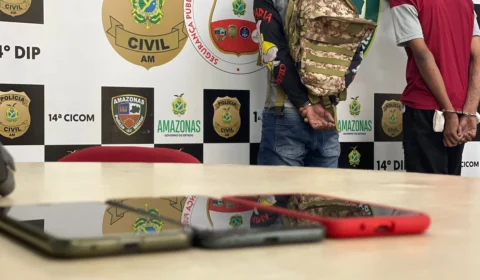 Supostos assaltantes em moto são presos na zona Leste de Manaus