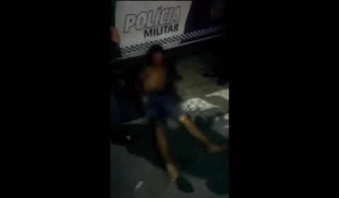 VÍDEO: Assaltante pula telhados de casa e leva surra de moradores no Lírio do Vale