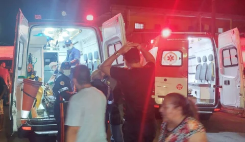 Homem é atropelado por entregador ao tentar atravessar rua, na zona Norte