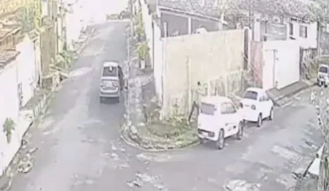 Câmeras de segurança flagram assassinato de taxista