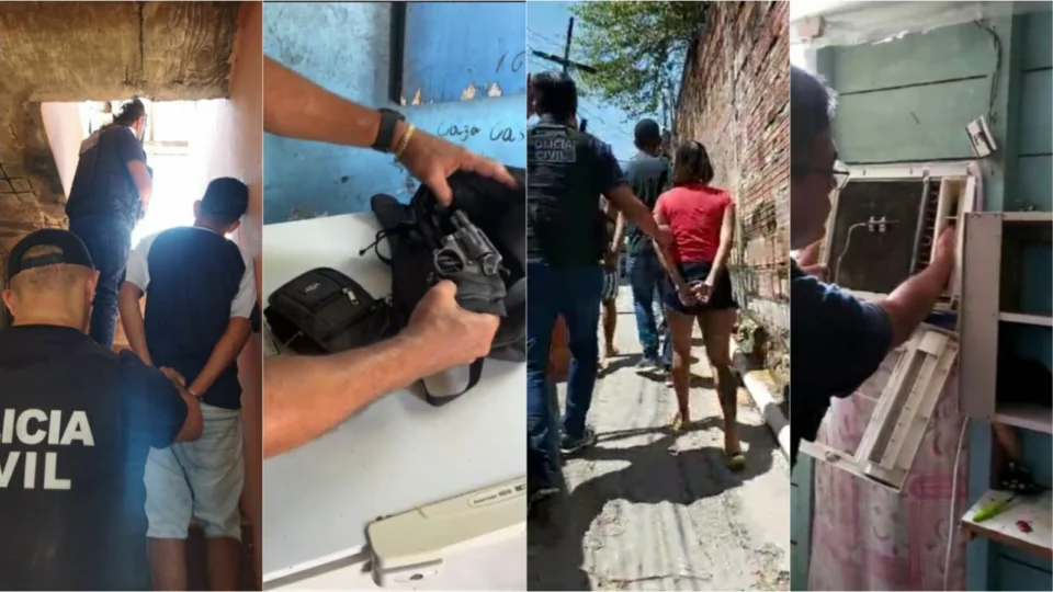 Dois criminosos são presos por participação em assalto a condomínio de luxo em Manaus; VÍDEOS