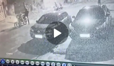 Vídeo mostra quando homem é morto com tiro na nuca ao levar assassino em moto em Manaus