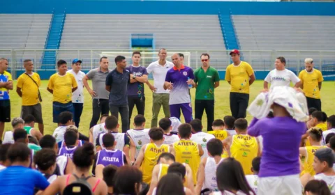 Pelci realiza peneira para selecionar jogadores do projeto, para integrar base de time nacional
