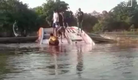 Criança e dois adultos morrem em naufrágio no Amazonas