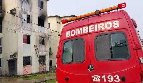 Incêndio atinge apartamento no bairro Santa Etelvina