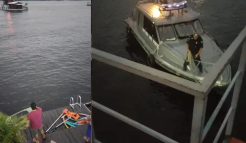 Jovem se afoga e desaparece ao tirar foto em prancha em área de lazer em Manaus