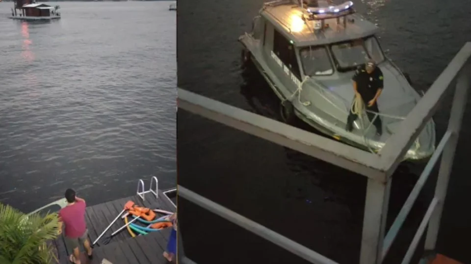 Jovem se afoga e desaparece ao tirar foto em prancha em área de lazer em Manaus