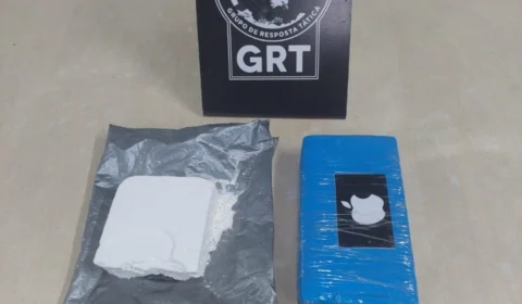 Homem suspeito de transportar drogas para o exterior é preso no bairro Tancredo Neves