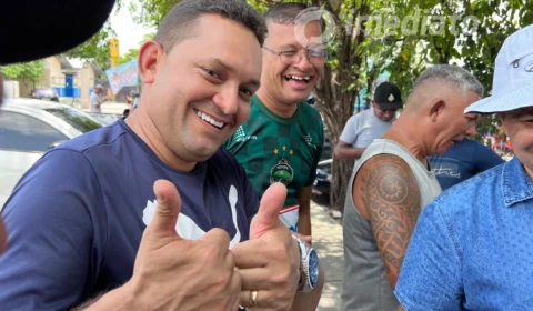 Candidato a deputado estadual, Rodinei Ramos, realiza adesivaço nos bairros Japiim e Compensa