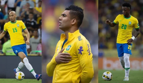 Vinicius, Casemiro e Fabinho são indicados a prêmio Bola de Ouro 2022
