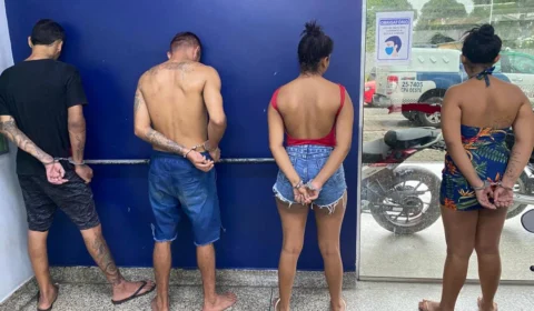 Criminoso atira na polícia e morre em Manaus; outros quatro foram presos