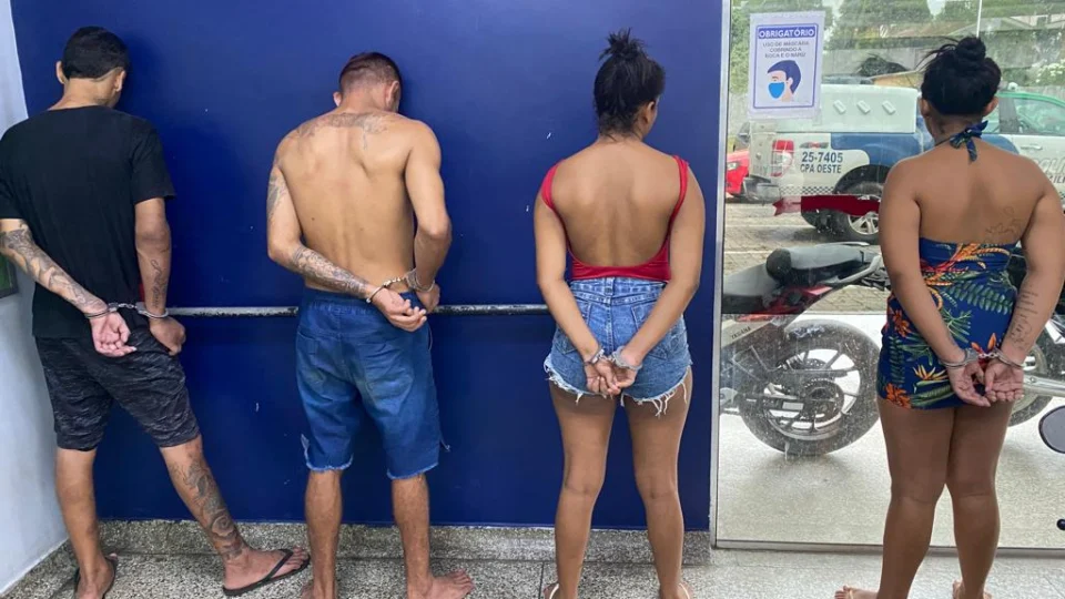 Criminoso atira na polícia e morre em Manaus; outros quatro foram presos