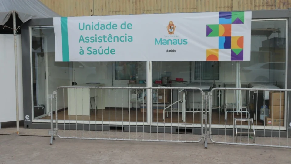 Unidade de saúde prestará assistência próximo ao palco Tucupi do ‘#SouManaus Passo a Paço 2022’