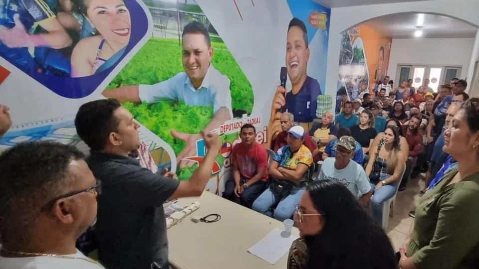 Candidato a deputado estadual Rodinei Ramos, reúne com líderes de campanha