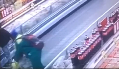 Câmera de segurança flagra mulher sequestrando bebê em supermercado