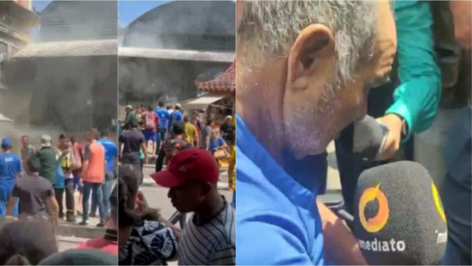 Venezuelano que ateou fogo em loteria no Centro de Manaus recebe alta hospitalar